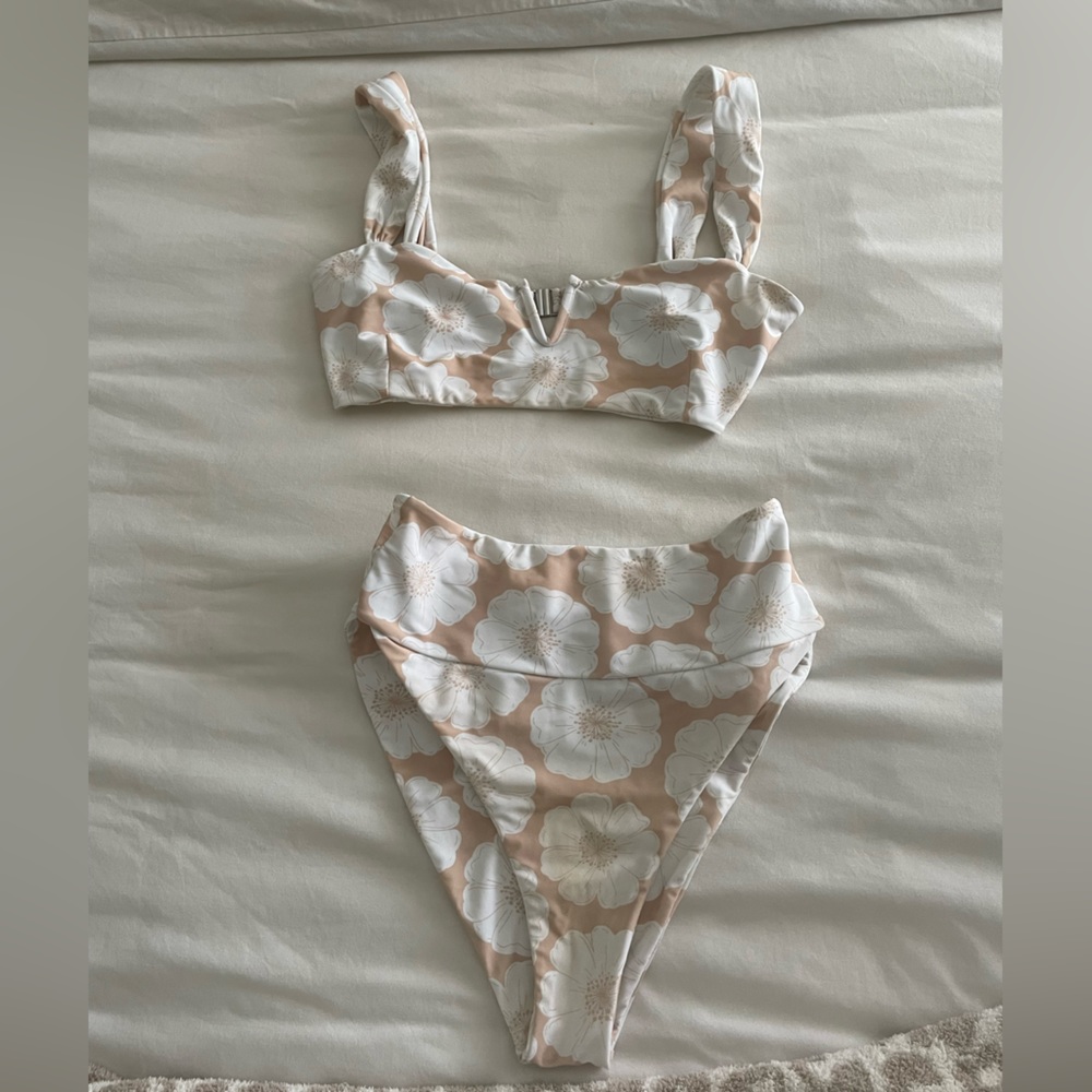 Citrine Swim High Waisted Bikini